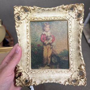 Vintage Gold Ornate Picture Frame